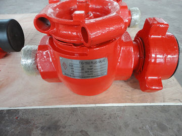 Valves matérielles de tête de puits d'huile de densité double/vanne à robinet à haute pression 2" figue 1502 de X