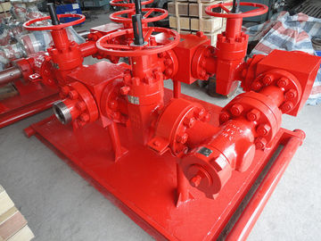 3 essai de 1/16 » de x 10000# de surface de puits d'essai d'équipement d'obstruction de tubulure pétroles et de gaz